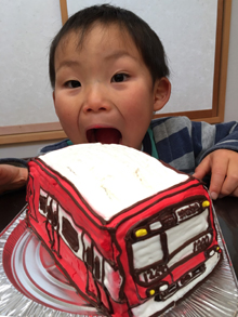 京急電車の立体ケーキ