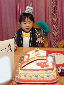 1歳でも食べられる誕生日ケーキ 通販 初バースデーからの キャラケーキ Com