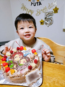 広島県ご注文のお客様ご感想1 10ページ目 最短3日で美味しい生ケーキをお届け キャラクターケーキ通販のキャラケーキ Com