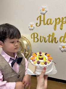そらジローのキャラクターケーキ