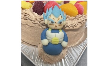 ドラゴンボールのキャラクターケーキ