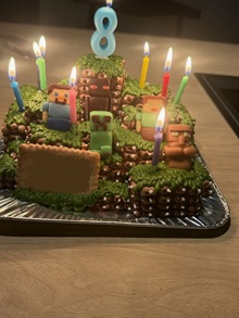 �}�C���N���t�g�̗��̃P�[�L