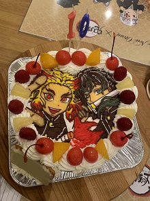 鬼滅の刃 誕生日ケーキを最短3日でお届け キャラクターケーキ通販の キャラケーキ Com 検索結果