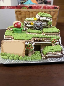 I�j���e���h�[�G���A�̗��̃P�[�L