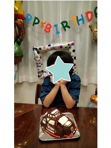 ストームチェイサーの立体ケーキ