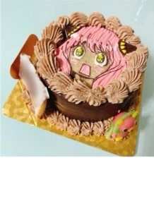 SPY×FAMILYのキャラクターケーキ