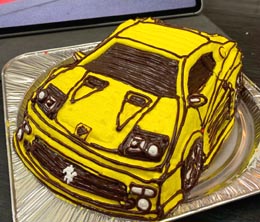 フェラーリ、スーパーカーケーキ