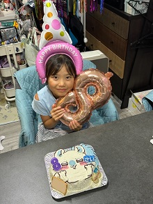 モモンガの立体ケーキ