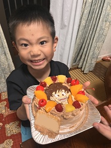 ドラゴンボールのキャラクターケーキ