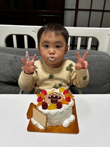 アンパンマンのキャラクターケーキ