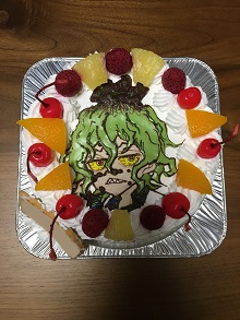 鬼滅の刃妓夫太郎のキャラクターケーキ