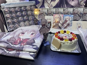 風又ねりのキャラクタケーキ