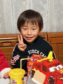 マックイーンの立体ケーキ