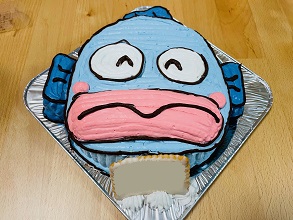 ハンギョドンの顔型立体ケーキ